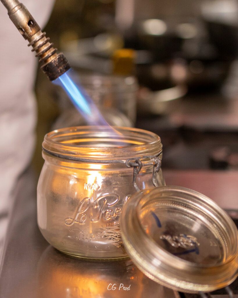 Bocal pièce de boeuf Restaurant Un Canard sous l'Olivier à Cahors