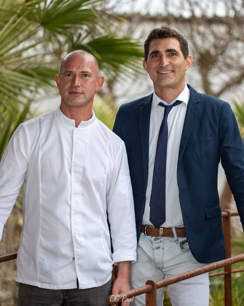 Les gérants du Restaurant Un Canard sous l'Olivier